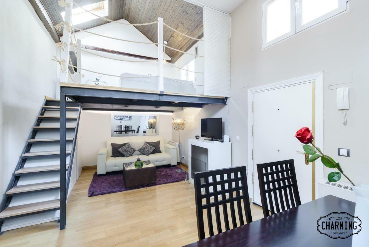 Appartamento Charming Fuencarral Street Madrid Esterno foto
